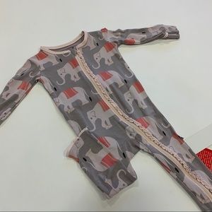 Kickee Pants Ruffle Coverall